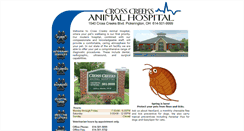 Desktop Screenshot of crosscreeksvet.com